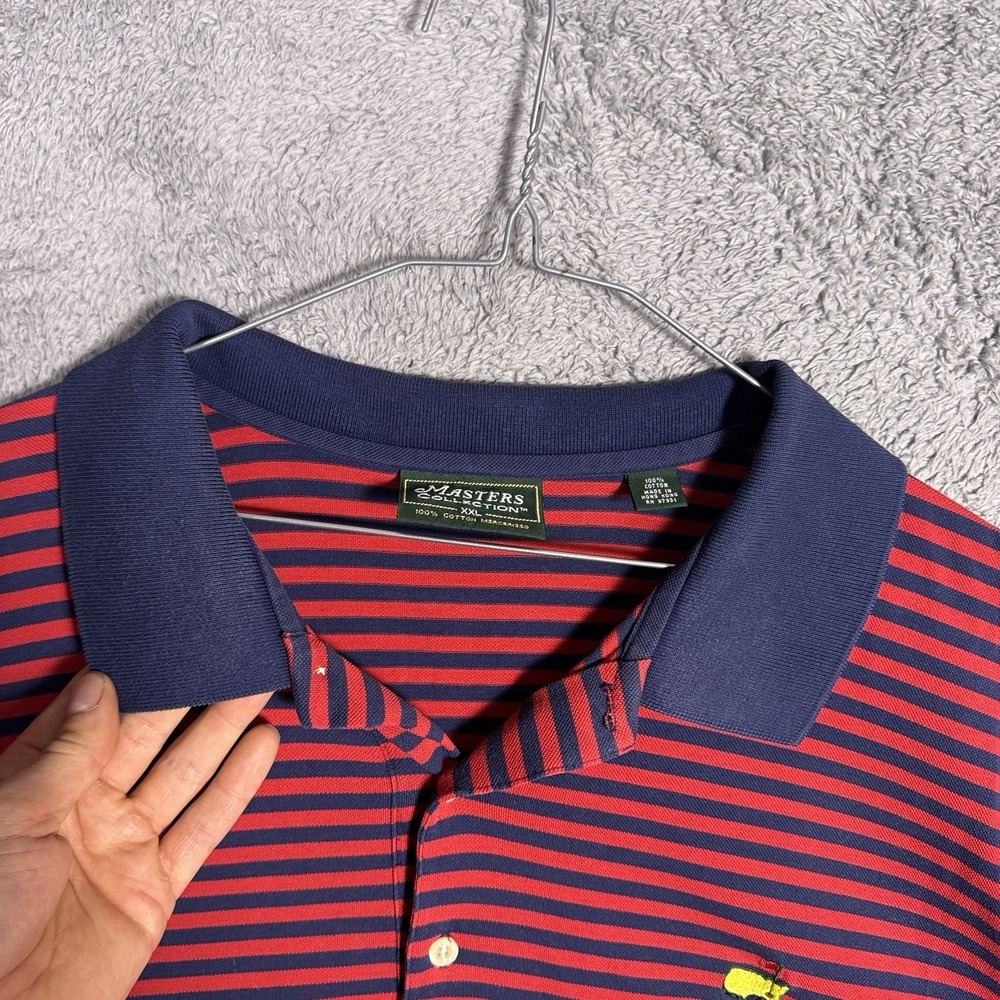 Masters Polo Shirt Mens XXL Masters Collection Augusta National Golf Mercerized - Picture 7 of 10